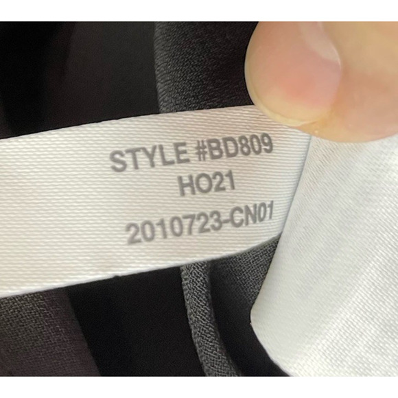 J Crew Off Shoulder Crop Top Womens 18 Black Ren Faire Octoberfest Festival NWT - Picture 8 of 11